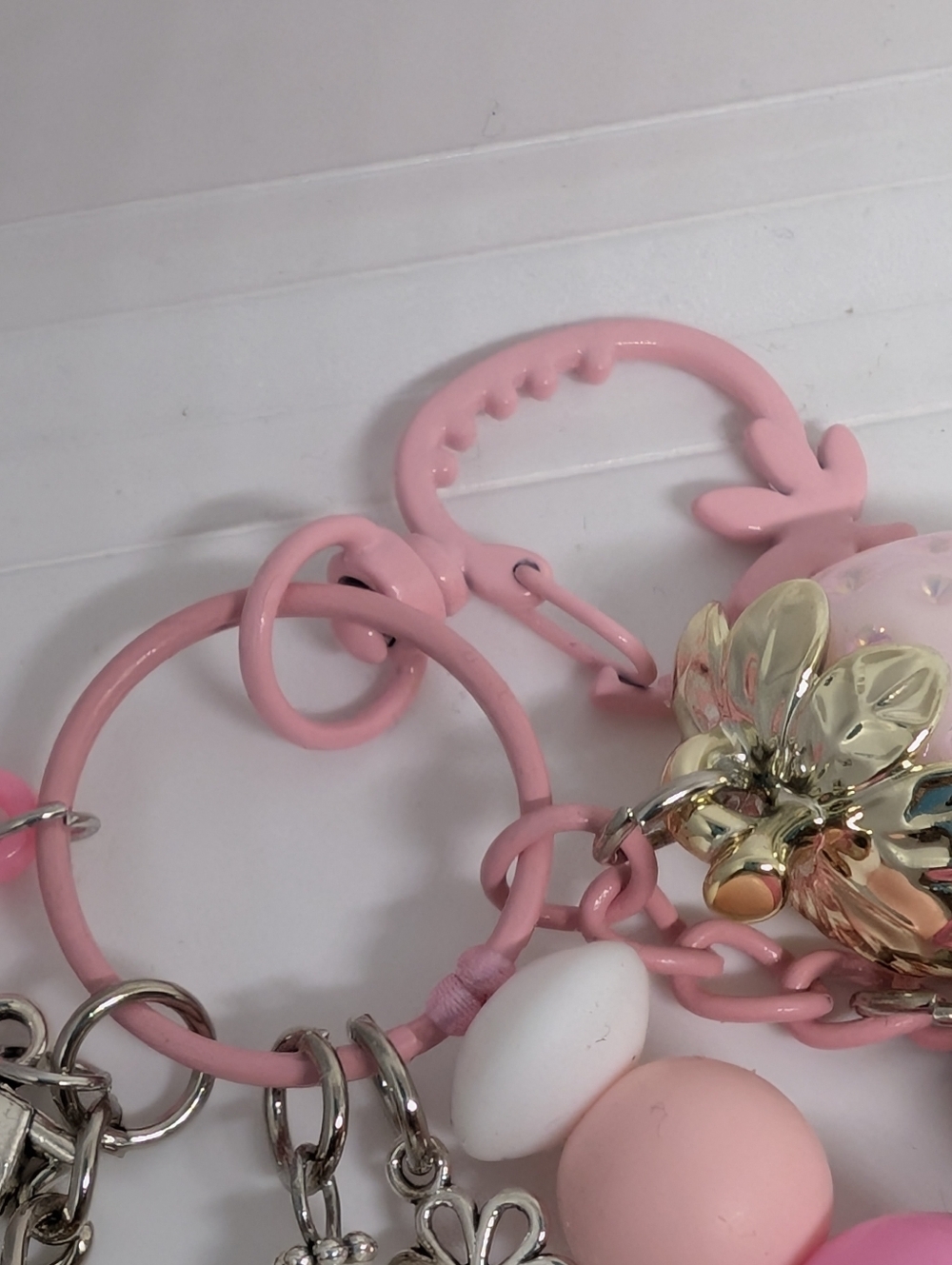 Handmade Long Hachi Nana Komatsu Nana Anime Strawberry Keychain - Picture 4 of 15